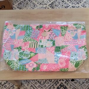 Lilly Pulitzer Pink and Green Pool Tote